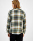 Фото #2 товара Men's Harry Regular-Fit Plaid Button-Down Flannel Shirt, Created for Macy's