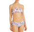 LoveShackFancy 286676 Rigley Printed Bikini Top, Size Medium