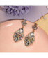 ფოტო #3 პროდუქტის Women's Silver Teardrop Stack Drop Earrings