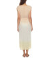 Women's Ombré Tie-Waist Maxi Dress Cover-Up