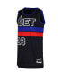 Фото #2 товара Men's and Women's Jaden Ivey Black Detroit Pistons Swingman Jersey - Statement Edition