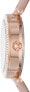 MICHAEL KORS Damen Armbanduhr 33 mm Zirkonia auf der Lünette Armband Leder MK2914