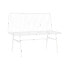 Фото #7 товара Набор стол и 3 кресла Home ESPRIT Белый Металл 115 x 53 x 83 cm