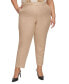 Фото #1 товара Брюки женские Calvin Klein Straight-Leg Plus Size