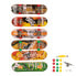 Фото #1 товара COLOR BABY Set With 6 Mini Finger Skateboard. It Contains 26 Pieces Figure