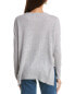 Фото #2 товара Forte Cashmere Easy Crew Cashmere Pullover Women's