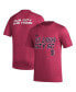 Фото #2 товара Men's Red St. Louis City SC Team Jersey Hook AEROREADY T-shirt