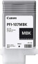 Canon Tinte matt schwarz Standardkapazität 130ml 1er-Pack PFI-107 MBK