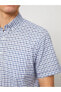 Фото #10 товара Рубашка мужская LC WAIKIKI Classic Regular Fit клетчатая оxford