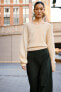 Plain cashmere sweater (95%)