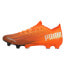 Фото #6 товара Puma Ultra 1.1 Firm GroundArtificial Grass Soccer Cleats Mens Orange Sneakers At