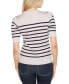 ფოტო #4 პროდუქტის Women's Breton Striped Sweater