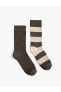 Фото #3 товара Носки Koton Stripe Duo Socks