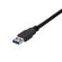 Фото #3 товара StarTech.com 1m Black SuperSpeed USB 3.0 Extension Cable A to A - M/F - 1 m - USB A - USB A - USB 3.2 Gen 1 (3.1 Gen 1) - 5000 Mbit/s - Black