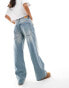 Фото #3 товара Stradivarius STR baggy jean in vintage wash