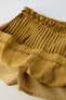 Фото #3 товара Юбка-шорты со сборками и волнистыми кромками ZARA