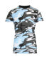 Фото #1 товара Men's Camo Printed Short Sleeve Crew Neck T-shirt