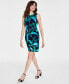 Фото #6 товара Women's Beverly Hills Twist-Front Jersey Dress