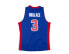 Mens Mitchell & Ness NBA Detroit Pistons SWINGMAN JERSEY 03 BEN WALLACE