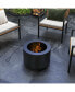 Фото #8 товара Smokeless Patio Fire Pit with Poker for Warm, Cozy Camping