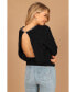 ფოტო #4 პროდუქტის Womens Liv Chain Detail Knit Sweater