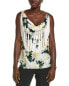 Фото #1 товара Oscar De La Renta Dahlia Silk Twill Tank Women's