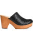 ფოტო #2 პროდუქტის Women's Kelsy Woven Heeled Platform Clogs