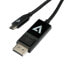 Фото #2 товара V7 V7UCDP-2M - USB Type-C 3.2 Gen 1 - DisplayPort - 2 m - Black