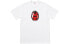 Фото #1 товара Футболка с красным брендами Supreme SS18 Ladybug Tee White