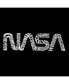 Футболка LA Pop Art Word Art Worm NASA
