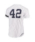 Фото #3 товара Men's Mariano Rivera White New York Yankees Authentic Jersey