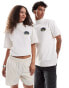 Фото #1 товара adidas Originals logo unisex t-shirt in white