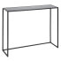 Console Black Aluminium Crystal Iron 98 x 28 x 82 cm (2 Units)