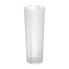 Set of reusable glasses Algon Tube, pipe Transparent 10 Pieces 300 ml (50 Units)