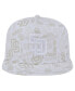 Фото #4 товара Men's White San Diego Padres Logo Dunes A-Frame Trucker 9FIFTY Snapback Hat