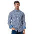 ფოტო #12 პროდუქტის Mens' Organic Long Sleeve Stretch Poplin Button Down Shirt