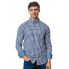 Фото #15 товара Men's Organic Long Sleeve Stretch Poplin Button Down Shirt