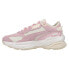 Фото #5 товара Puma Extent Nitro Prm Lace Up Womens Pink Sneakers Casual Shoes 39341103