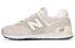 New Balance NB 574 防滑耐磨 低帮 跑步鞋 男女同款 米色 / Кроссовки New Balance NB 574 U574FCW