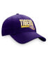 Men's Purple LSU Tigers Slice Adjustable Hat - фото #4