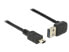 Фото #2 товара Delock 1m - USB 2.0-A - USB 2.0 mini - 1 m - USB A - Mini-USB B - USB 2.0 - Male/Male - Black