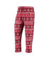Фото #2 товара Пижама Concepts Sport Scarlet Buckeyes Ugly Sweater