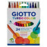 Set of Felt Tip Pens Giotto F417000 24 Pieces