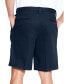 Фото #2 товара Big & Tall Wrinkle-Free Expandable Waist Pleat Front Shorts