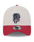 ფოტო #2 პროდუქტის Men's Red San Francisco Giants 2024 Fourth of July 39THIRTY Flex Hat