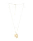 ფოტო #4 პროდუქტის Women's Zodiac Double Charm Necklace