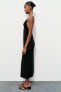 Фото #13 товара Платье cut-out из эластичной ткани ZARA