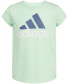 ფოტო #5 პროდუქტის Big Girls Short-Sleeve Cotton Essential Logo Graphic T-Shirt