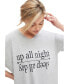 ფოტო #3 პროდუქტის Plus Size V-Neck Sleep Shirt