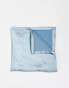 Фото #4 товара Six Stories satin pocket square in dusty blue